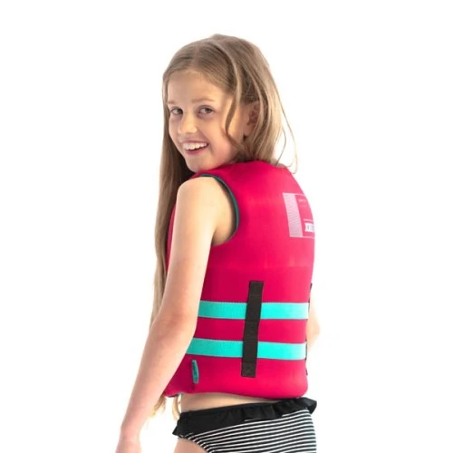 Jobe Neoprene Life Vest Kids Hot Pink - Image 2