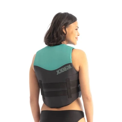 Jobe Nylon Life Vest Women Vintage Teal - Image 2