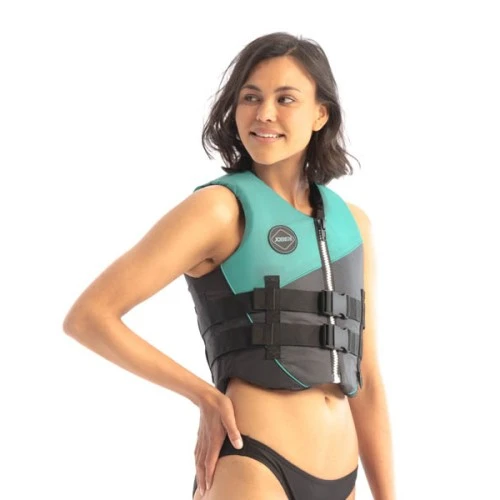 Jobe Nylon Life Vest Women Vintage Teal - Image 3